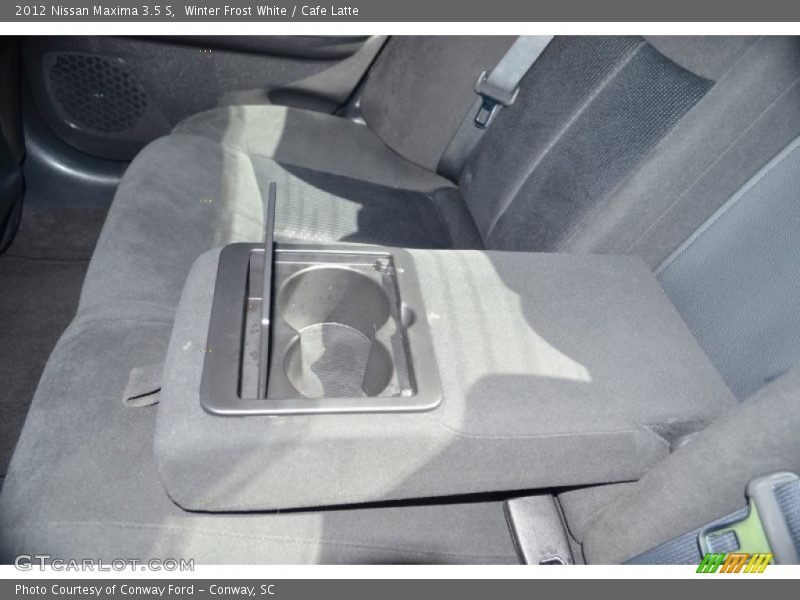Winter Frost White / Cafe Latte 2012 Nissan Maxima 3.5 S