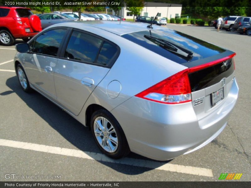 Alabaster Silver Metallic / Gray 2010 Honda Insight Hybrid EX