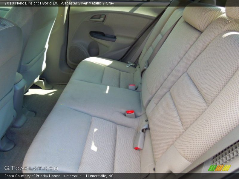 Alabaster Silver Metallic / Gray 2010 Honda Insight Hybrid EX