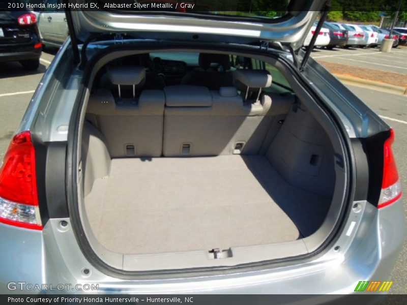 Alabaster Silver Metallic / Gray 2010 Honda Insight Hybrid EX