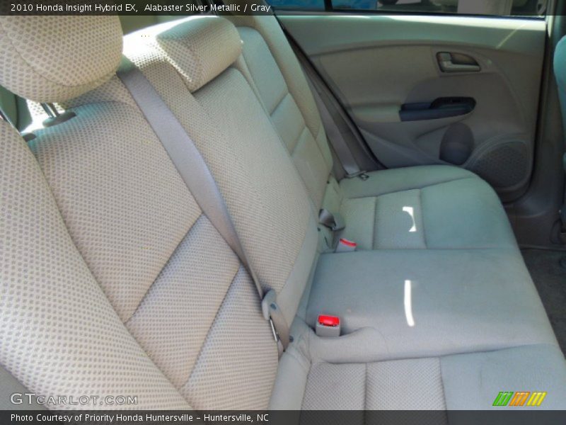 Alabaster Silver Metallic / Gray 2010 Honda Insight Hybrid EX