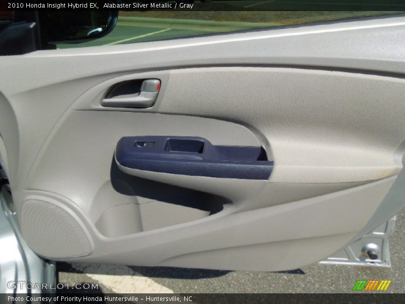 Alabaster Silver Metallic / Gray 2010 Honda Insight Hybrid EX