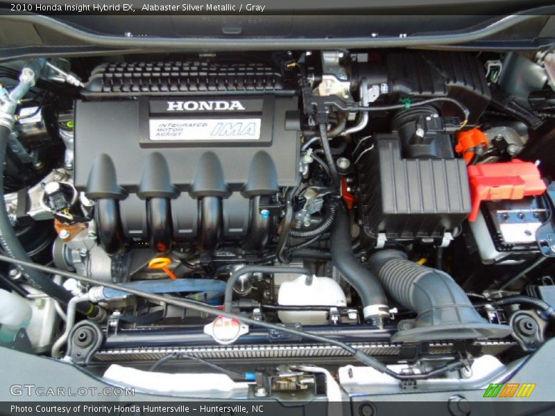 Alabaster Silver Metallic / Gray 2010 Honda Insight Hybrid EX