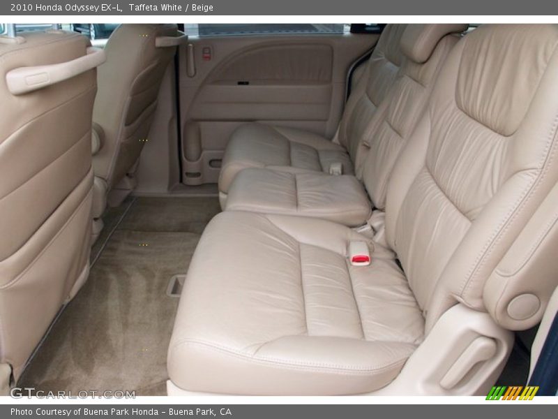 Taffeta White / Beige 2010 Honda Odyssey EX-L