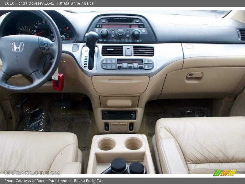 Taffeta White / Beige 2010 Honda Odyssey EX-L