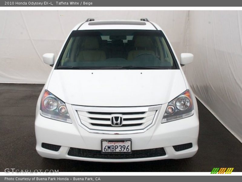 Taffeta White / Beige 2010 Honda Odyssey EX-L