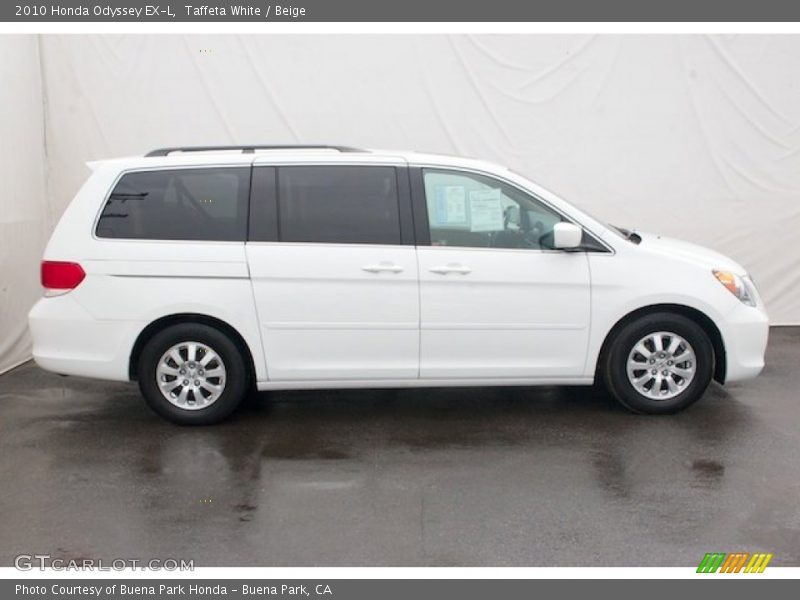 Taffeta White / Beige 2010 Honda Odyssey EX-L