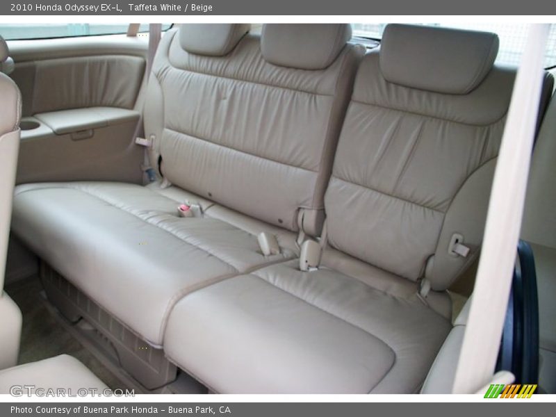 Taffeta White / Beige 2010 Honda Odyssey EX-L