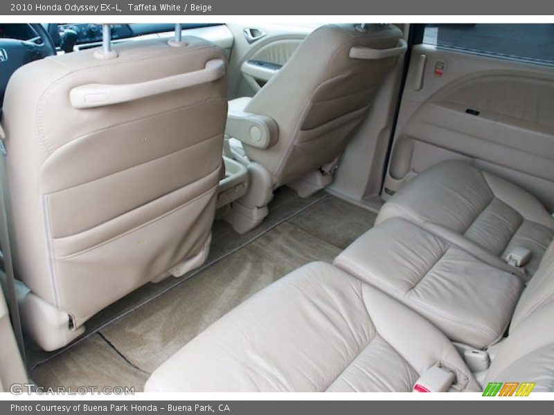 Taffeta White / Beige 2010 Honda Odyssey EX-L