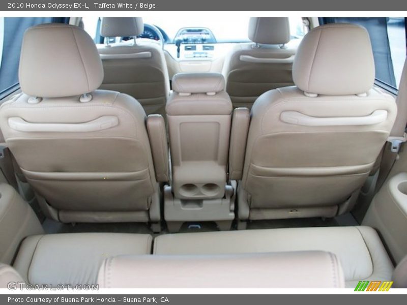 Taffeta White / Beige 2010 Honda Odyssey EX-L