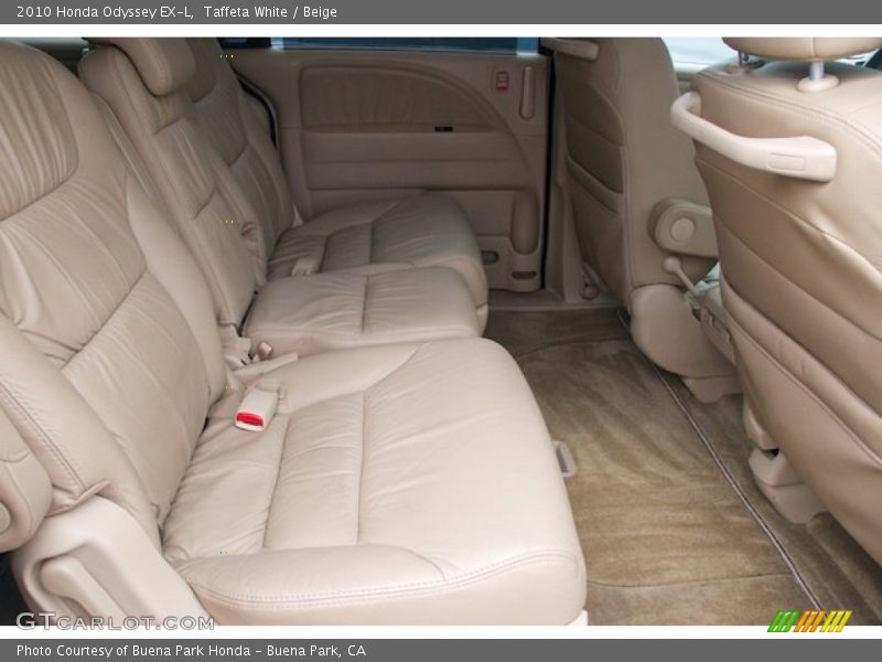 Taffeta White / Beige 2010 Honda Odyssey EX-L