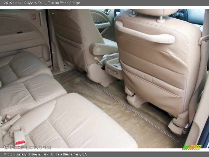 Taffeta White / Beige 2010 Honda Odyssey EX-L
