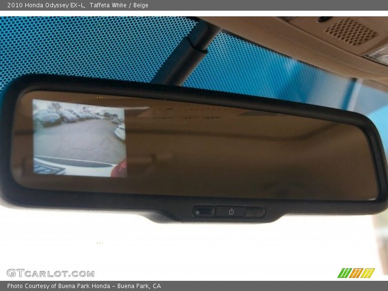 Taffeta White / Beige 2010 Honda Odyssey EX-L