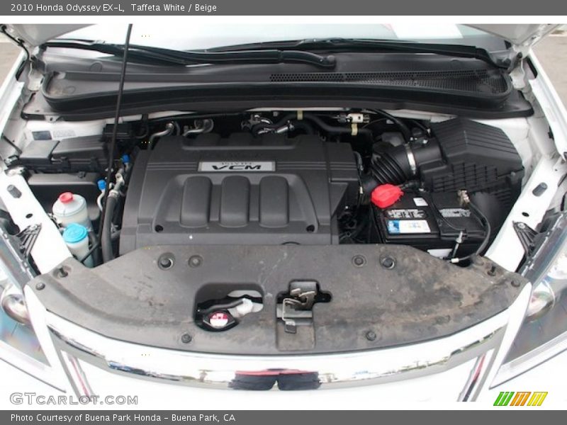 Taffeta White / Beige 2010 Honda Odyssey EX-L