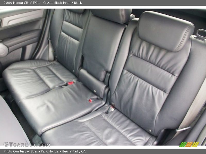 Crystal Black Pearl / Black 2009 Honda CR-V EX-L