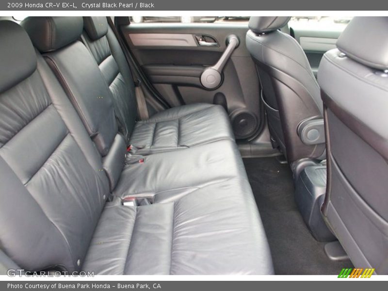 Crystal Black Pearl / Black 2009 Honda CR-V EX-L