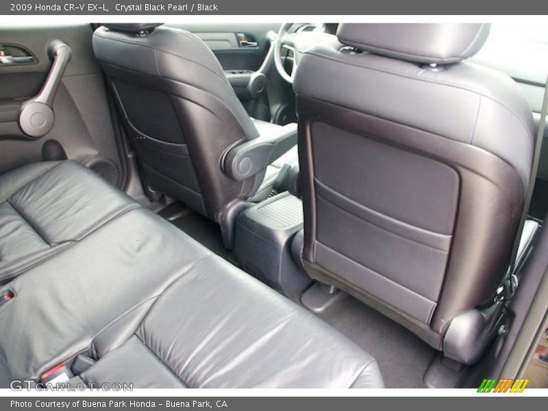 Crystal Black Pearl / Black 2009 Honda CR-V EX-L