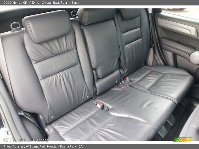 Crystal Black Pearl / Black 2009 Honda CR-V EX-L