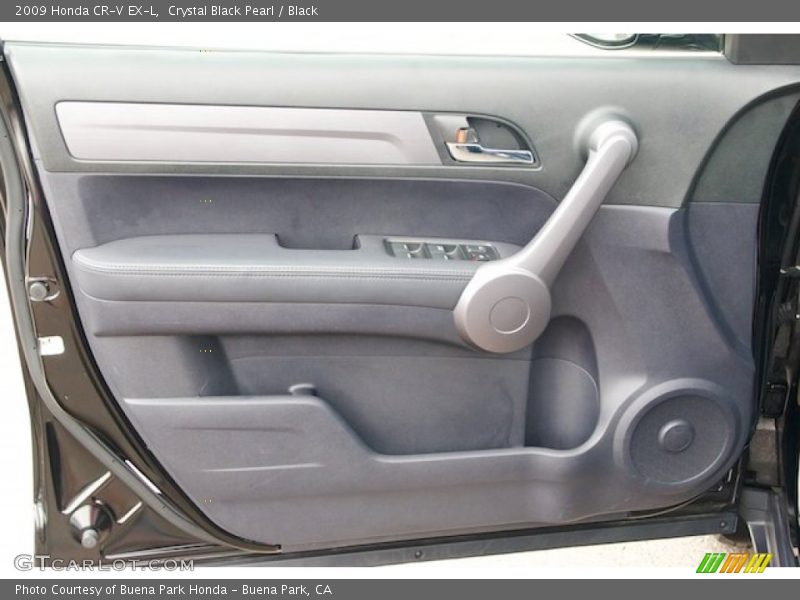 Crystal Black Pearl / Black 2009 Honda CR-V EX-L