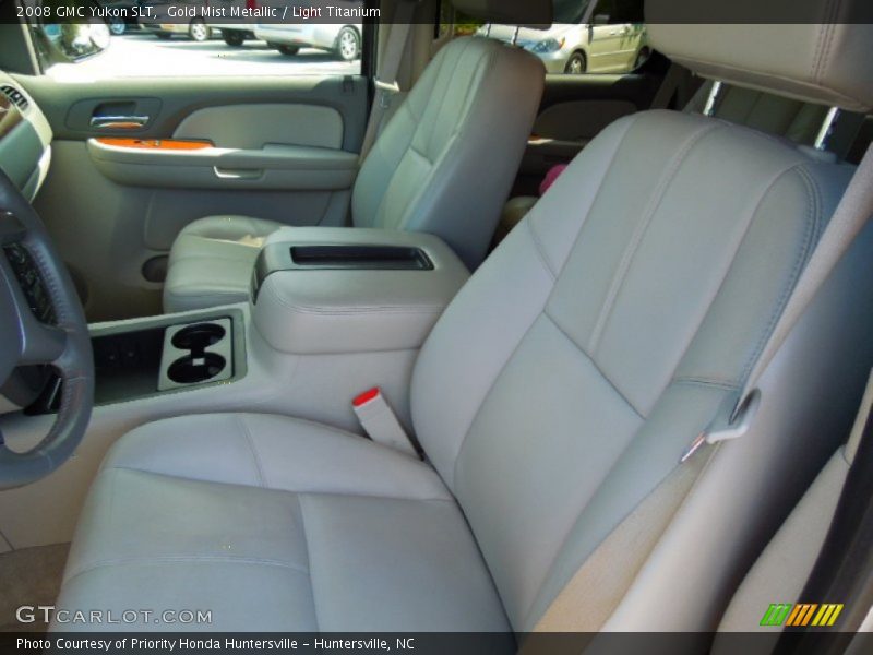 Gold Mist Metallic / Light Titanium 2008 GMC Yukon SLT