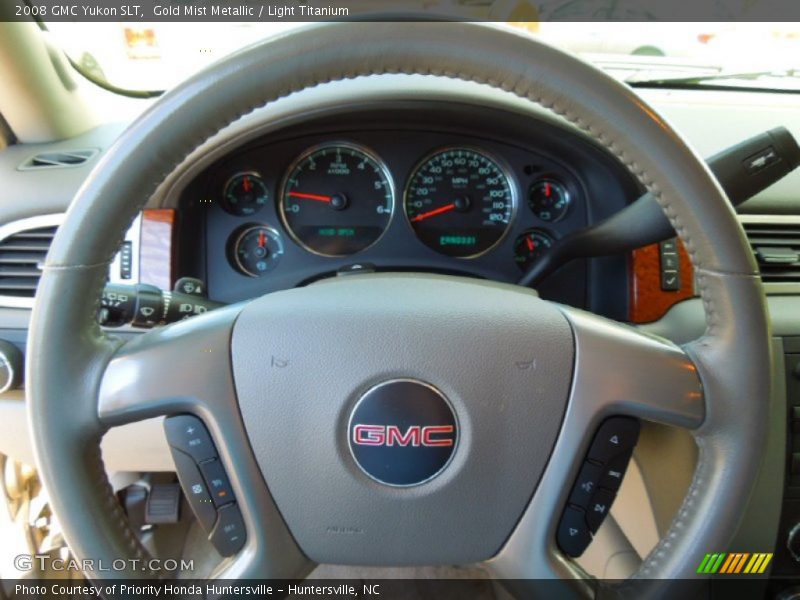 Gold Mist Metallic / Light Titanium 2008 GMC Yukon SLT