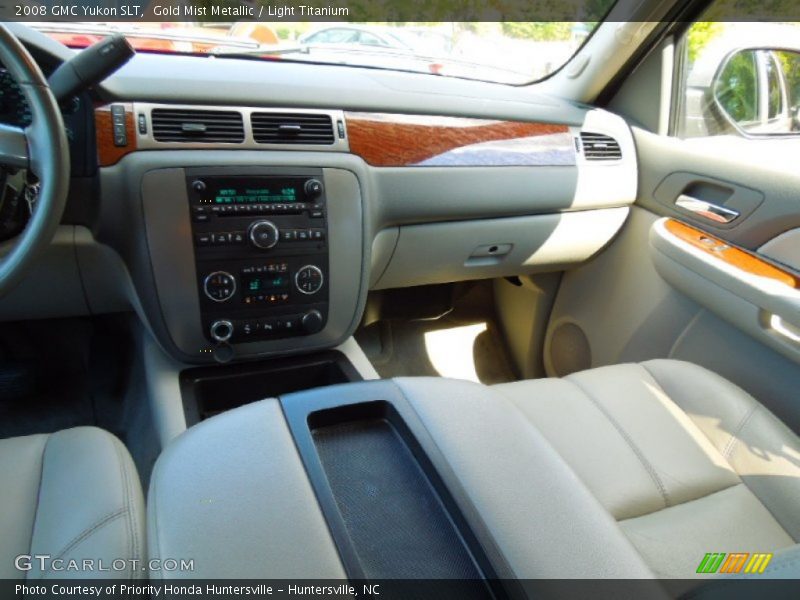 Gold Mist Metallic / Light Titanium 2008 GMC Yukon SLT