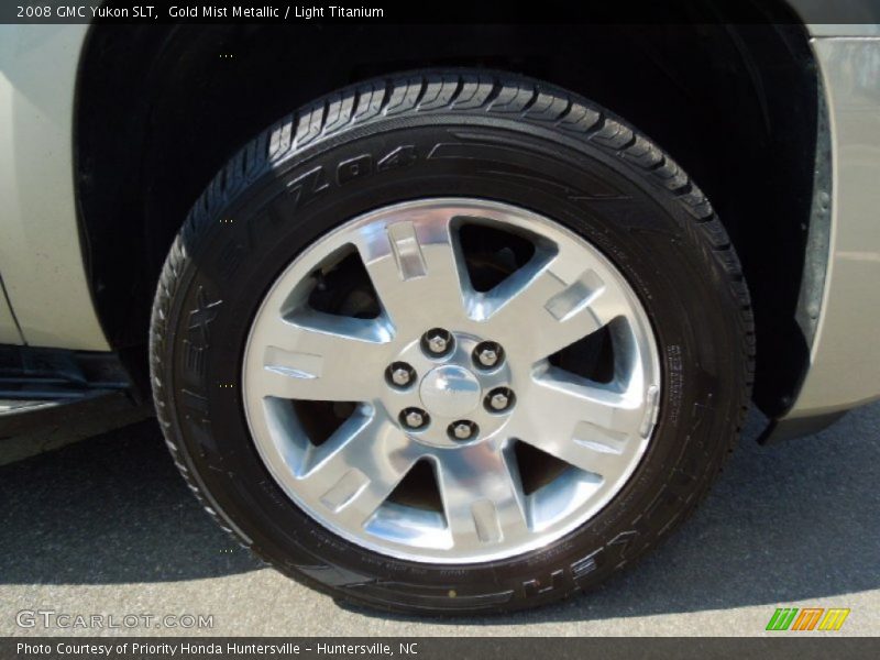 Gold Mist Metallic / Light Titanium 2008 GMC Yukon SLT