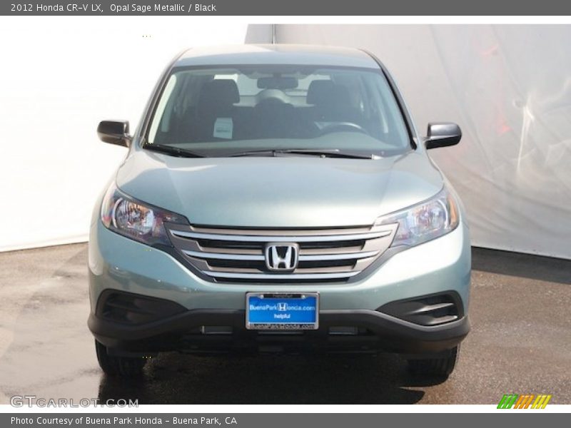 Opal Sage Metallic / Black 2012 Honda CR-V LX