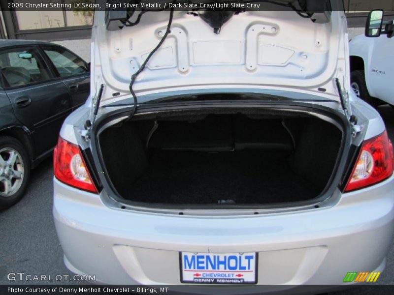 Bright Silver Metallic / Dark Slate Gray/Light Slate Gray 2008 Chrysler Sebring LX Sedan