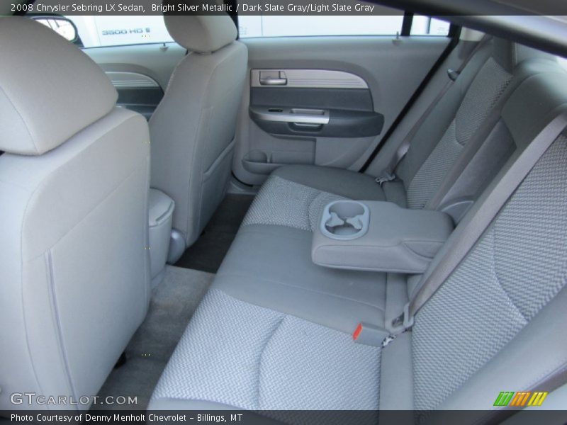 Bright Silver Metallic / Dark Slate Gray/Light Slate Gray 2008 Chrysler Sebring LX Sedan