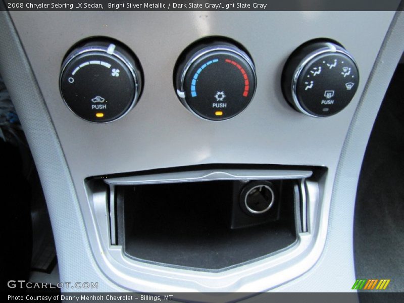 Bright Silver Metallic / Dark Slate Gray/Light Slate Gray 2008 Chrysler Sebring LX Sedan