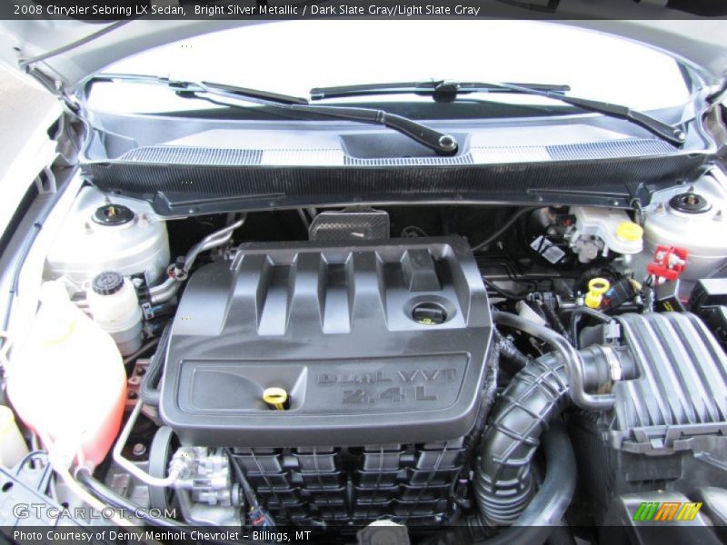 Bright Silver Metallic / Dark Slate Gray/Light Slate Gray 2008 Chrysler Sebring LX Sedan