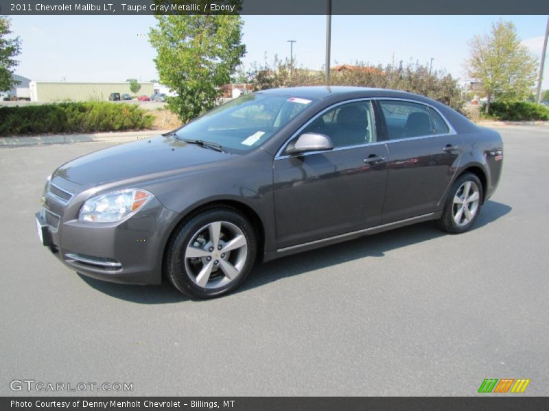 Taupe Gray Metallic / Ebony 2011 Chevrolet Malibu LT