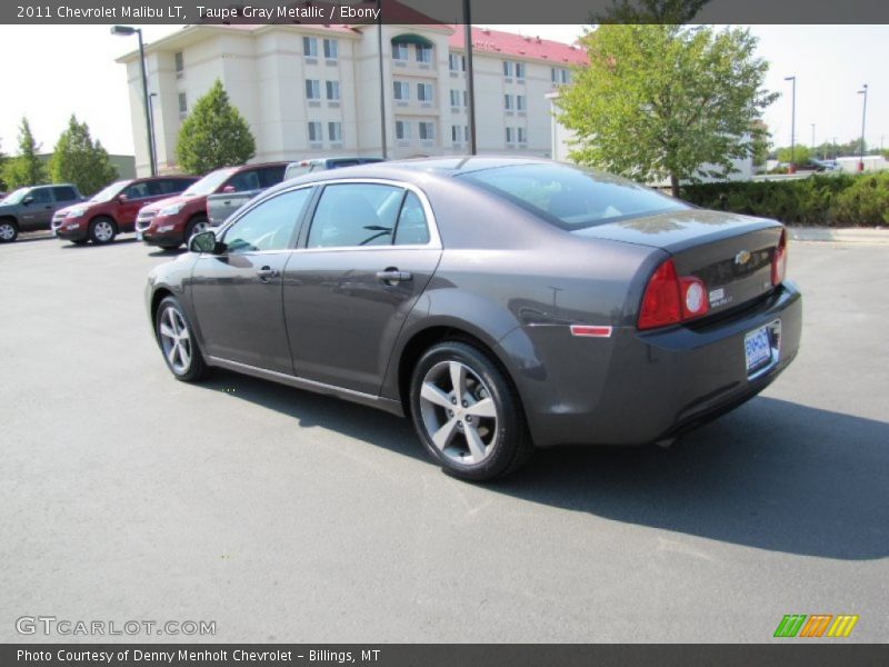 Taupe Gray Metallic / Ebony 2011 Chevrolet Malibu LT