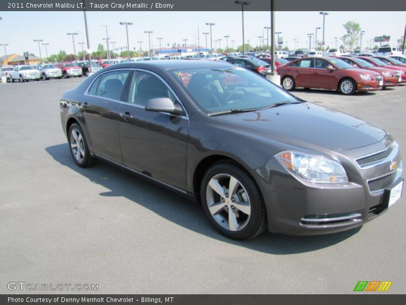 Taupe Gray Metallic / Ebony 2011 Chevrolet Malibu LT