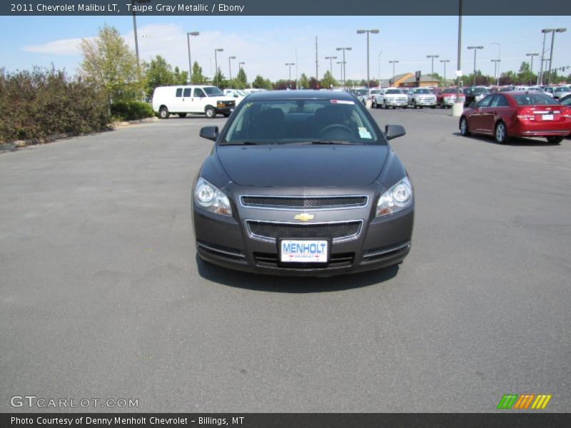 Taupe Gray Metallic / Ebony 2011 Chevrolet Malibu LT