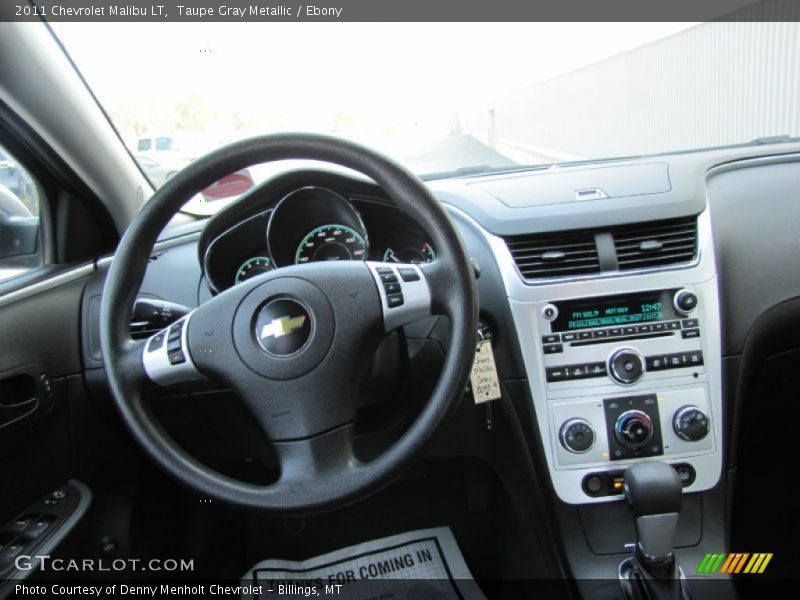 Taupe Gray Metallic / Ebony 2011 Chevrolet Malibu LT