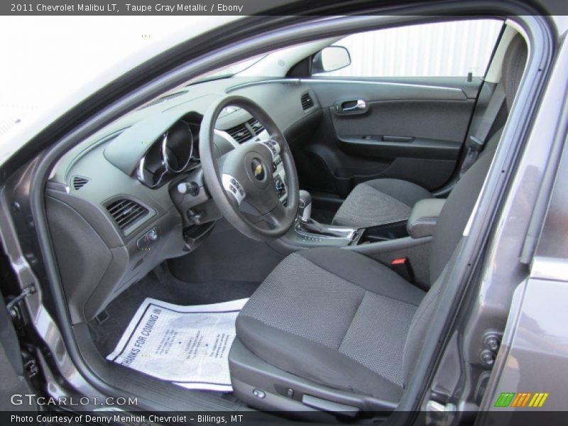 Taupe Gray Metallic / Ebony 2011 Chevrolet Malibu LT