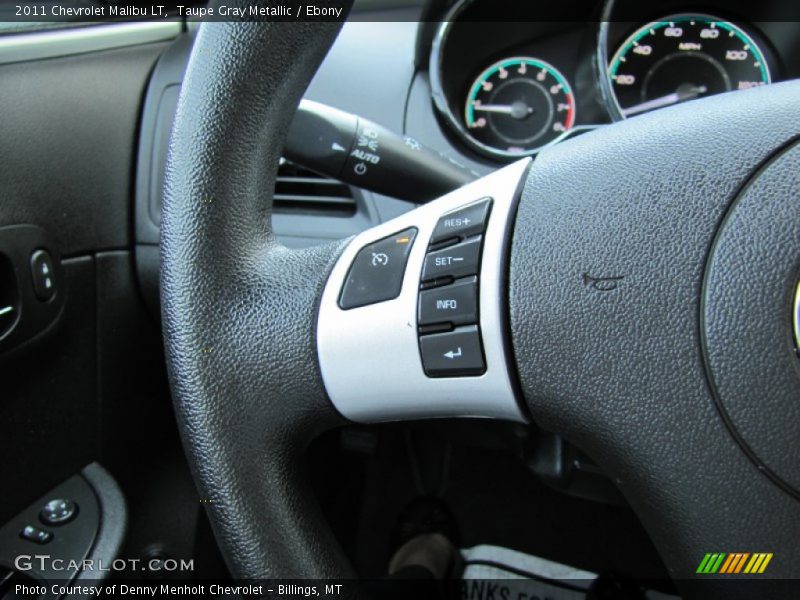 Taupe Gray Metallic / Ebony 2011 Chevrolet Malibu LT