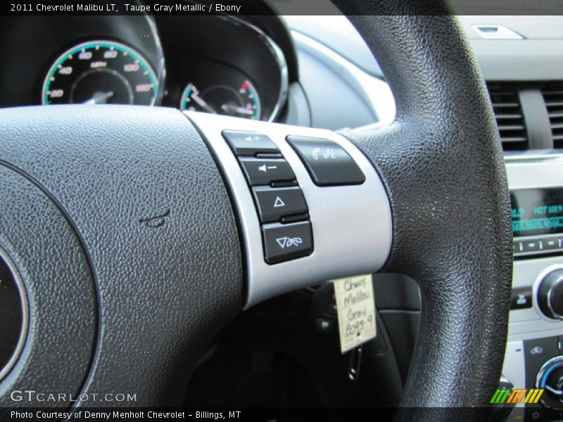 Taupe Gray Metallic / Ebony 2011 Chevrolet Malibu LT