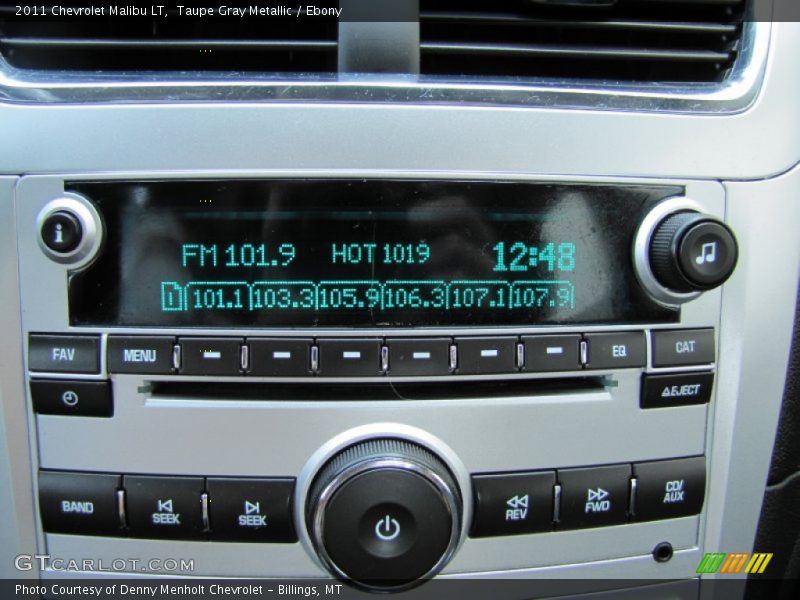 Taupe Gray Metallic / Ebony 2011 Chevrolet Malibu LT
