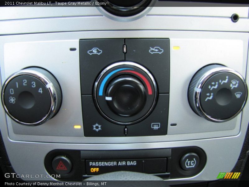 Taupe Gray Metallic / Ebony 2011 Chevrolet Malibu LT