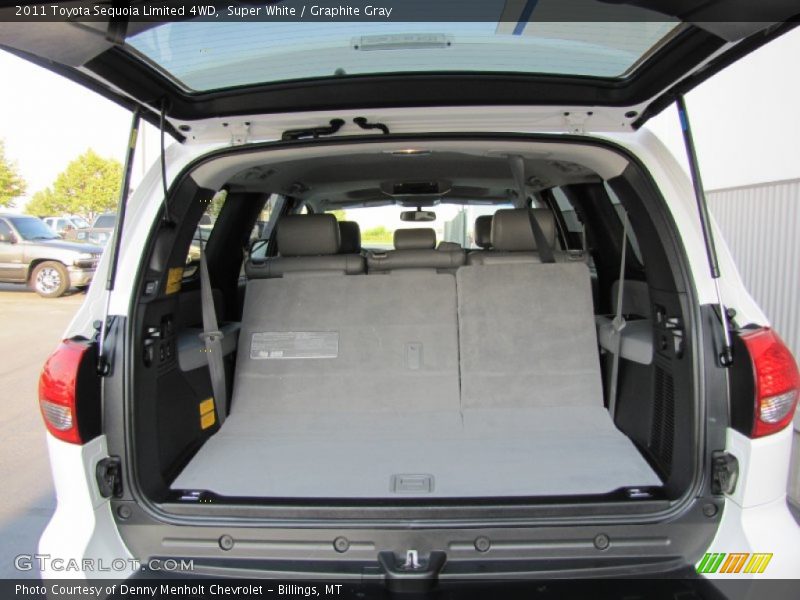 Super White / Graphite Gray 2011 Toyota Sequoia Limited 4WD