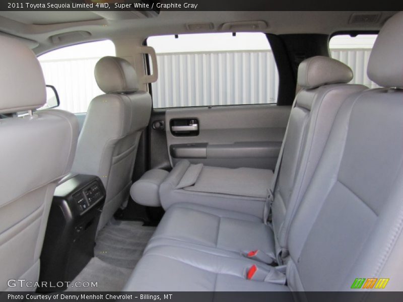 Super White / Graphite Gray 2011 Toyota Sequoia Limited 4WD