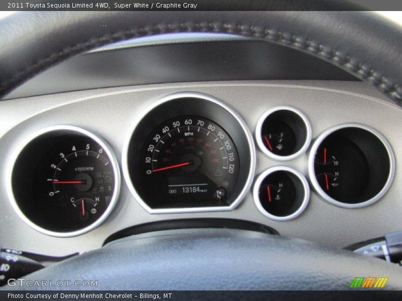 Super White / Graphite Gray 2011 Toyota Sequoia Limited 4WD