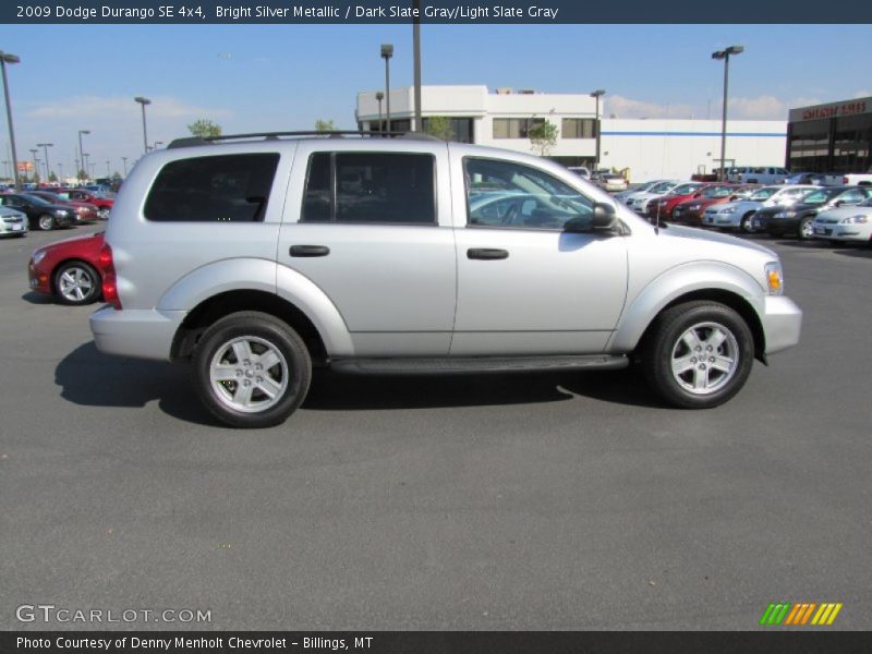 Bright Silver Metallic / Dark Slate Gray/Light Slate Gray 2009 Dodge Durango SE 4x4