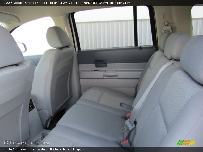 Bright Silver Metallic / Dark Slate Gray/Light Slate Gray 2009 Dodge Durango SE 4x4