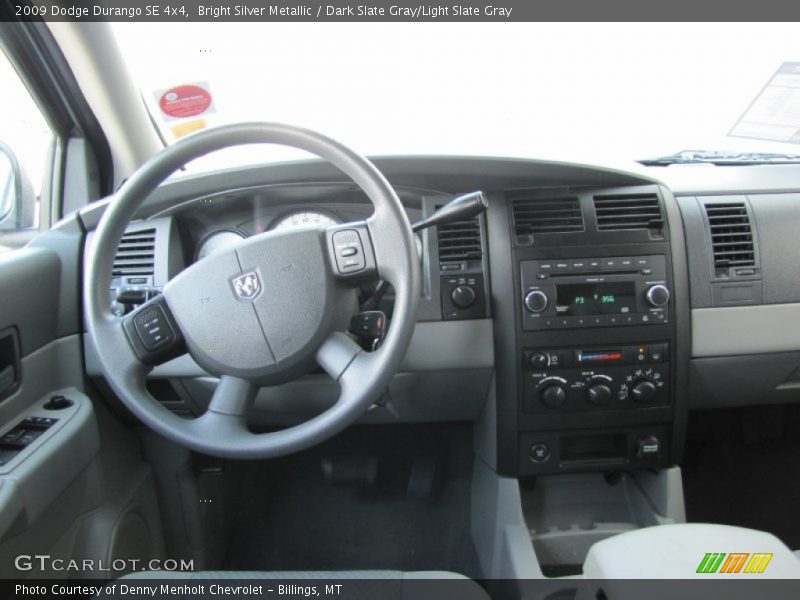 Dashboard of 2009 Durango SE 4x4