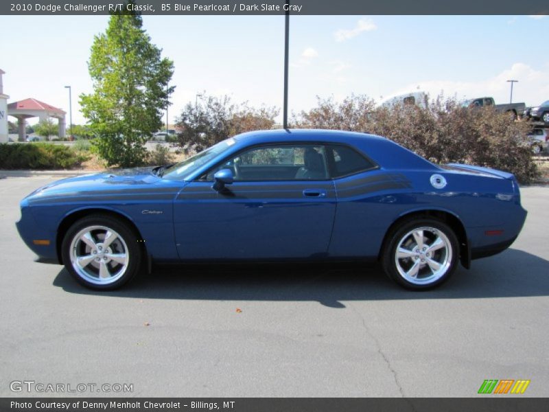  2010 Challenger R/T Classic B5 Blue Pearlcoat