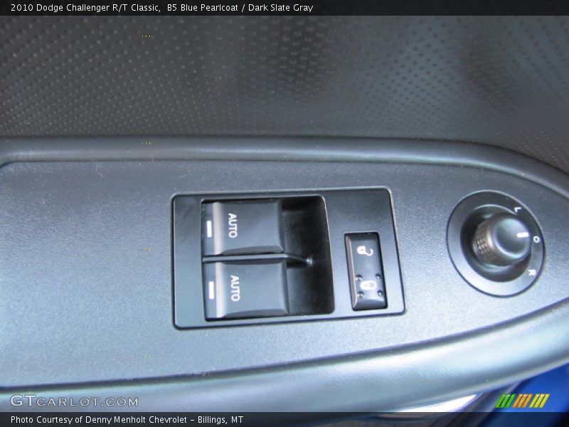 B5 Blue Pearlcoat / Dark Slate Gray 2010 Dodge Challenger R/T Classic